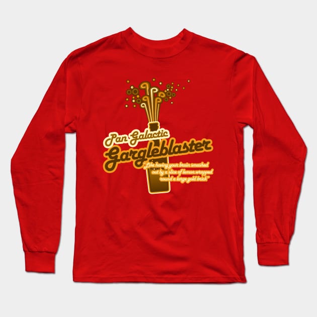 The Pan Galactic Gargle Blaster Long Sleeve T-Shirt by Meta Cortex